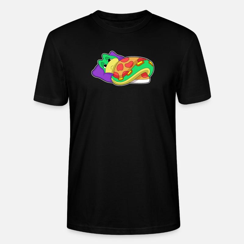 Oreiller de couverture serpent - T-shirt bio CRAFTER Stanley Stella Unisexe - noir