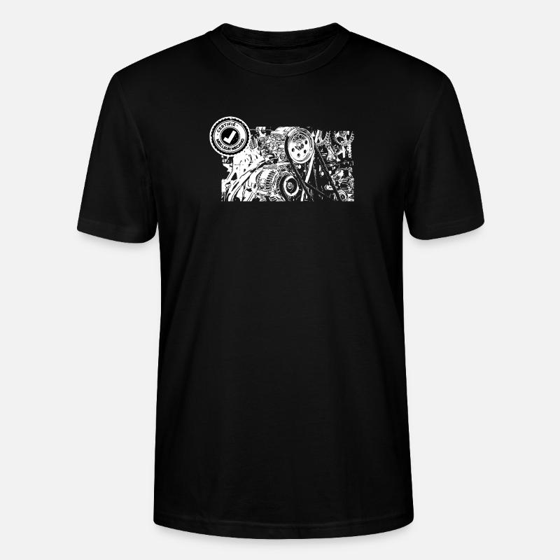 BESTER MECHANIKER - Stanley/Stella Unisex Bio-T-Shirt CRAFTER - Schwarz