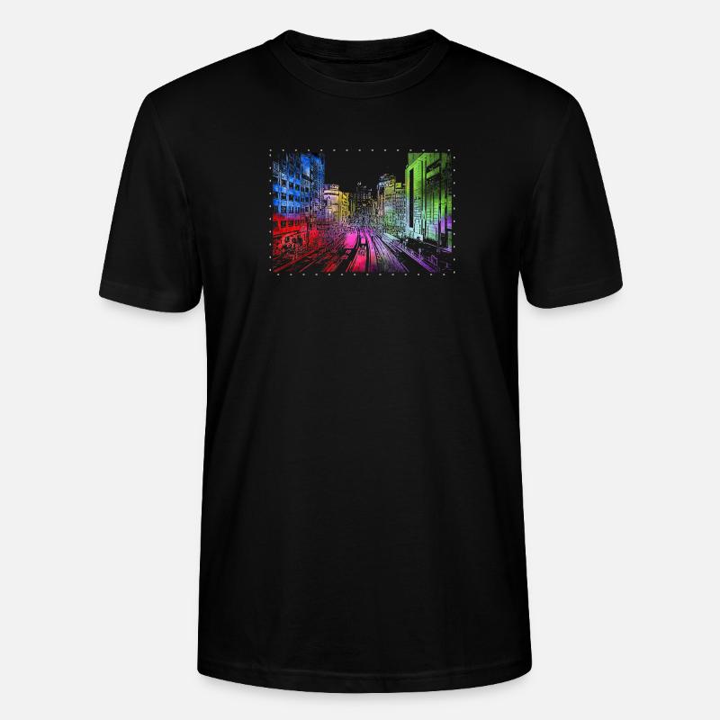 TOKYO - T-shirt bio CRAFTER Stanley Stella Unisexe - noir