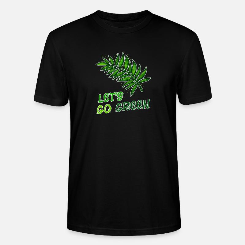 Umweltschützer Mutter Erde Natur Statement Umwelt - Stanley/Stella Unisex Bio-T-Shirt CRAFTER - Schwarz