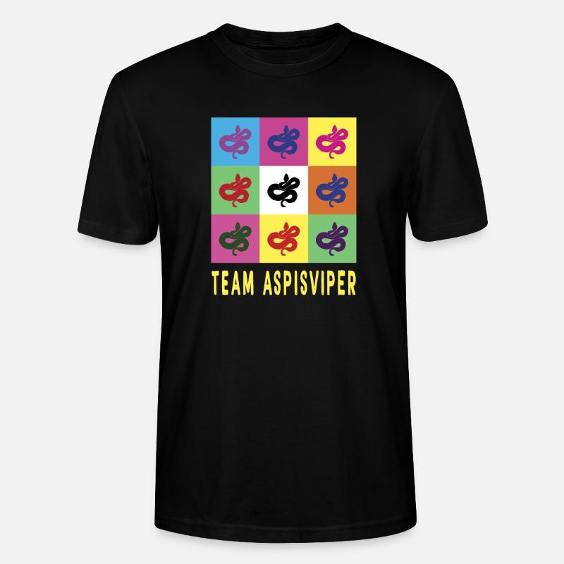 L'équipe Aspisviper - T-shirt bio CRAFTER Stanley Stella Unisexe - noir