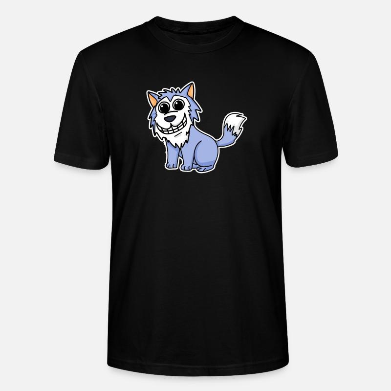 Wolf - Stanley/Stella Unisex Bio-T-Shirt CRAFTER - Schwarz