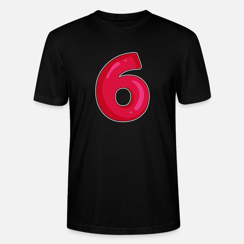 6 - Stanley/Stella Unisex Bio-T-Shirt CRAFTER - Schwarz