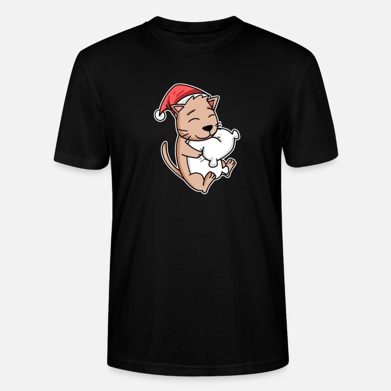 Katze - Stanley/Stella Unisex Bio-T-Shirt CRAFTER - Schwarz