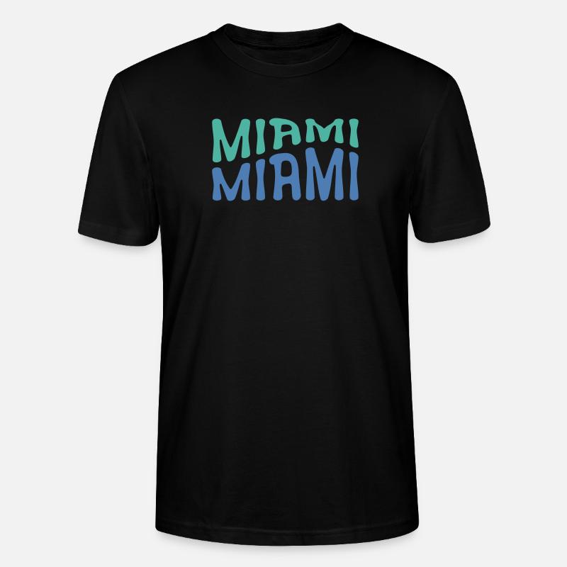 Miami - Stanley/Stella Unisex Bio-T-Shirt CRAFTER - Schwarz
