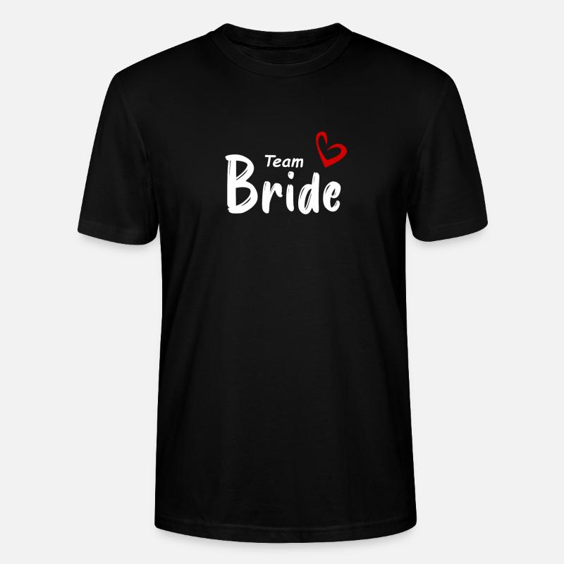 Mariée d’équipe - T-shirt bio CRAFTER Stanley Stella Unisexe - noir