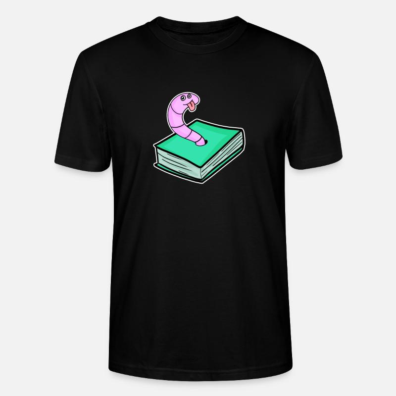 Rat de bibliothèque - T-shirt bio CRAFTER Stanley Stella Unisexe - noir