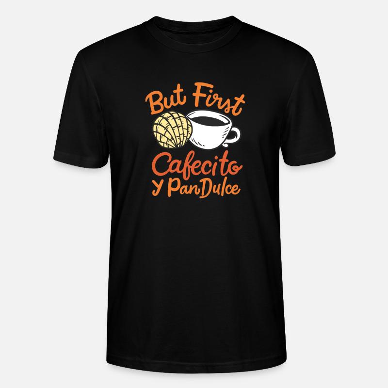 Conchas Cafecito Mexikaner Spanier - Stanley/Stella Unisex Bio-T-Shirt CRAFTER - Schwarz
