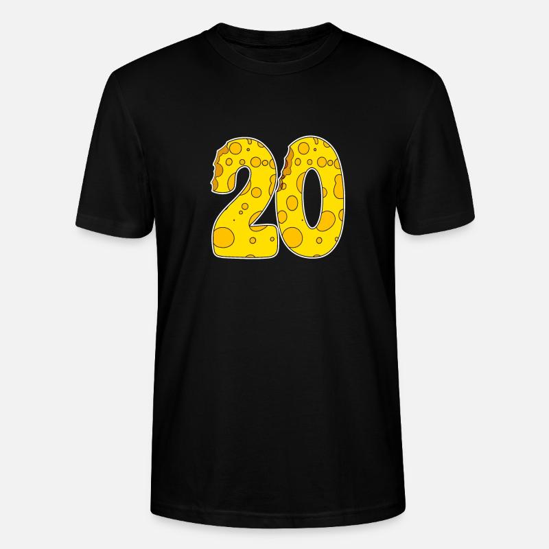 20 ans de fromage Lustig - T-shirt bio CRAFTER Stanley Stella Unisexe - noir