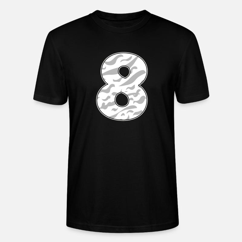8 - T-shirt bio CRAFTER Stanley Stella Unisexe - noir