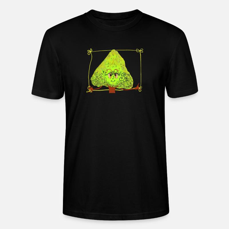 Fantastischer Baum mit Streuseln - Stanley/Stella Unisex Bio-T-Shirt CRAFTER - Schwarz