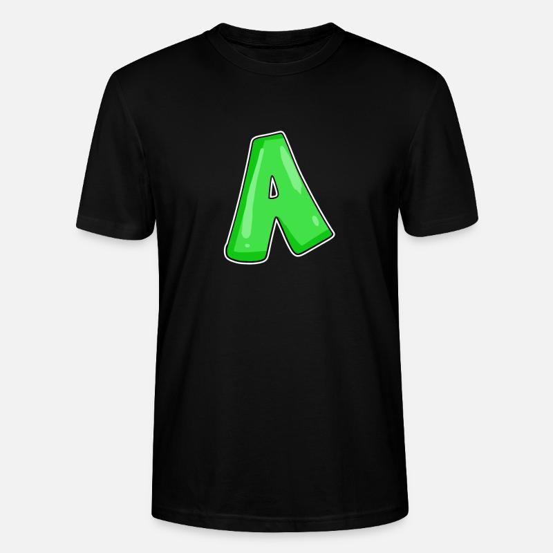 point A Point initial - T-shirt bio CRAFTER Stanley Stella Unisexe - noir