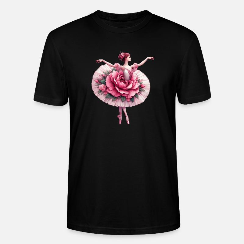Danseuse de ballet avec tutu - T-shirt bio CRAFTER Stanley Stella Unisexe - noir