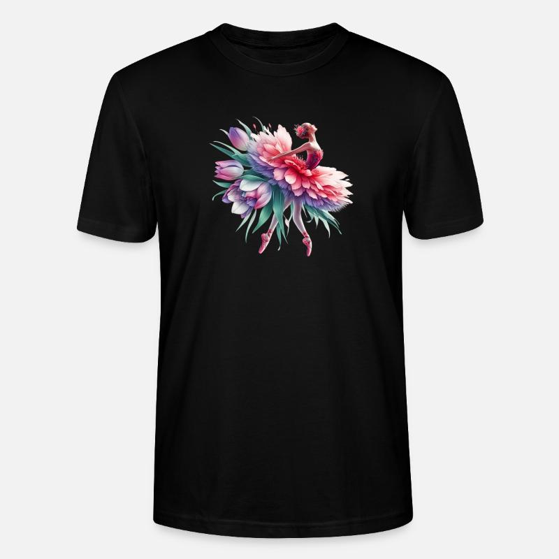 Danseuse de ballet avec tutu - T-shirt bio CRAFTER Stanley Stella Unisexe - noir