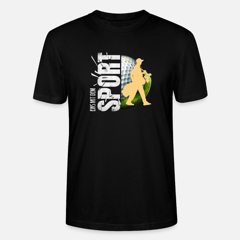 Eins mit dem Sport - Stanley/Stella Unisex Bio-T-Shirt CRAFTER - Schwarz