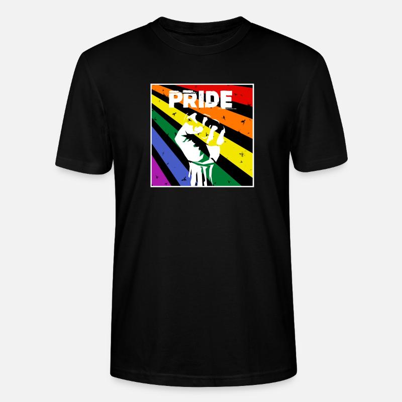 PRIDE - Stanley/Stella Unisex Bio-T-Shirt CRAFTER - Schwarz