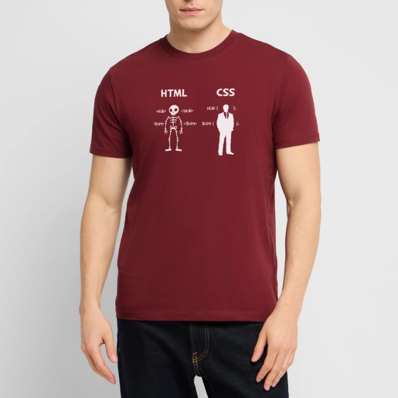 Code Css C++ Php Java Développeur Code Scripting T-shirt bio CRAFTER Stanley Stella Unisexe