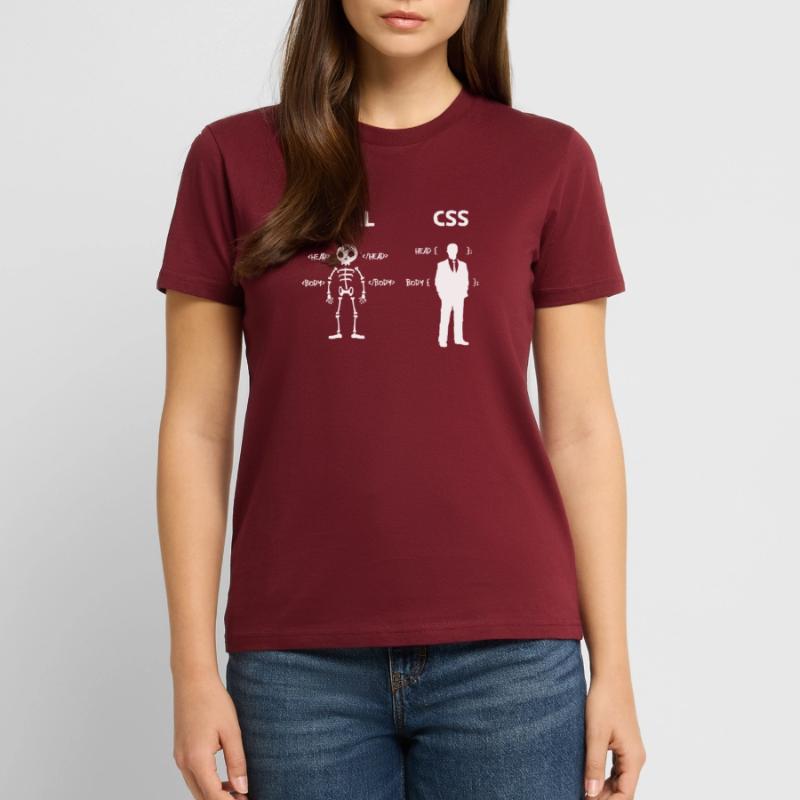 Code Css C++ Php Java Développeur Code Scripting T-shirt bio CRAFTER Stanley Stella Unisexe