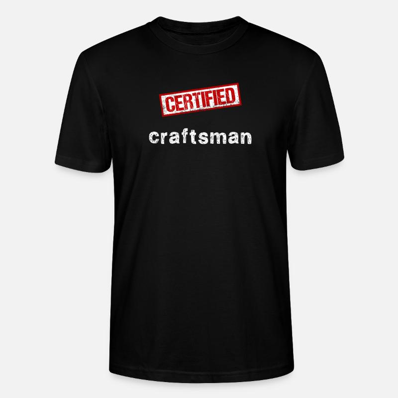 Artisan - T-shirt bio CRAFTER Stanley Stella Unisexe - noir