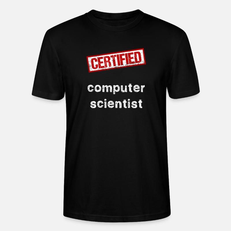 Informaticien - T-shirt bio CRAFTER Stanley Stella Unisexe - noir