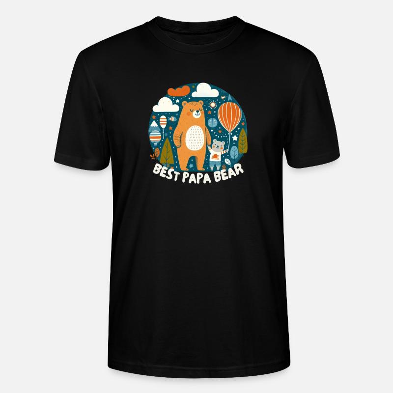 Vatertag. Bester - Stanley/Stella Unisex Bio-T-Shirt CRAFTER - Schwarz