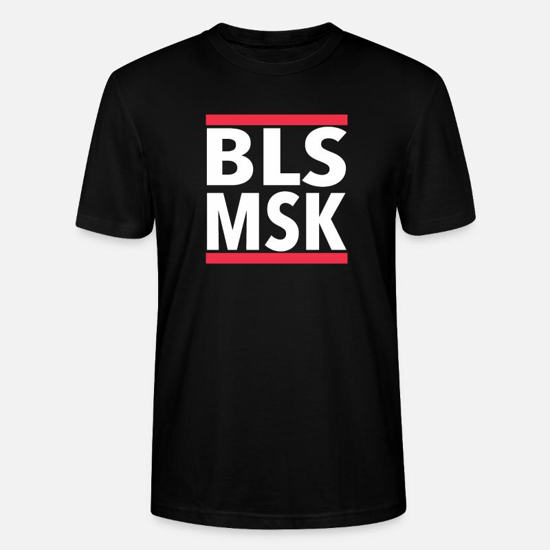 BLSMSK - Stanley/Stella Unisex Bio-T-Shirt CRAFTER - Schwarz