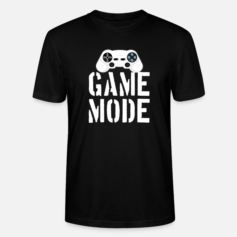 Game Mode - Stanley/Stella Unisex Bio-T-Shirt CRAFTER - Schwarz