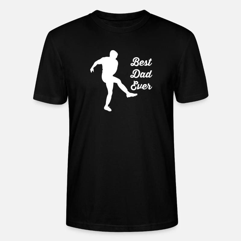 Fußball - Stanley/Stella Unisex Bio-T-Shirt CRAFTER - Schwarz
