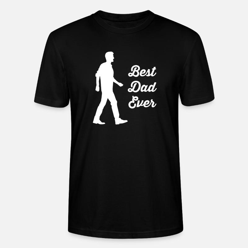 Père - T-shirt bio CRAFTER Stanley Stella Unisexe - noir