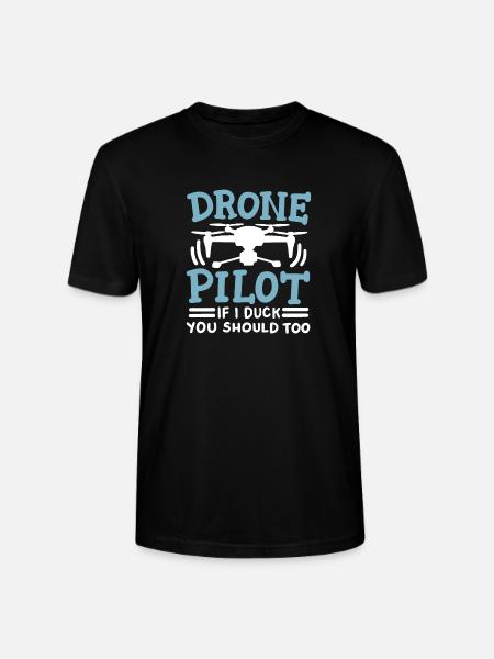 Drohnenpilot Drohne - Stanley/Stella Unisex Bio-T-Shirt CRAFTER - Schwarz