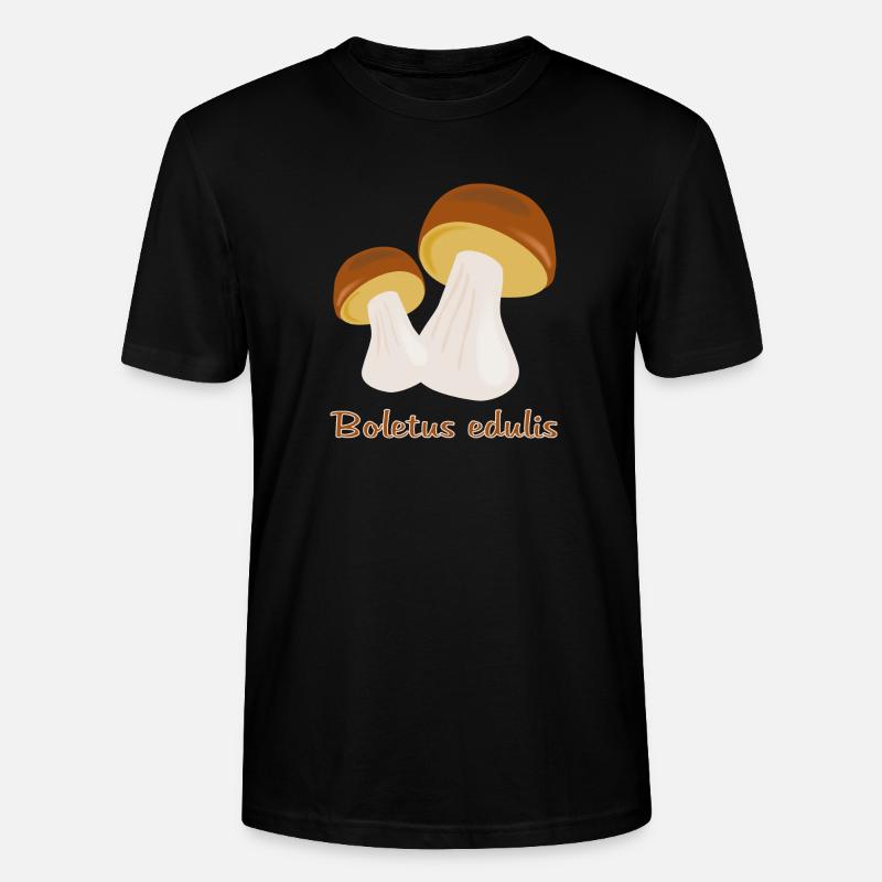 Champignons d’automne - T-shirt bio CRAFTER Stanley Stella Unisexe - noir