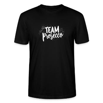 L’équipe Prosecco ! - T-shirt bio CRAFTER Stanley Stella Unisexe - noir - Devant - Alina (178cm) & Michal (187cm)