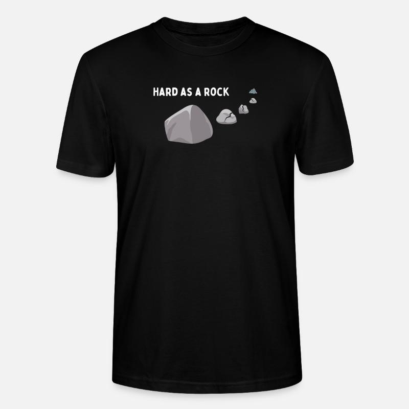Dur comme un roc - T-shirt bio CRAFTER Stanley Stella Unisexe - noir
