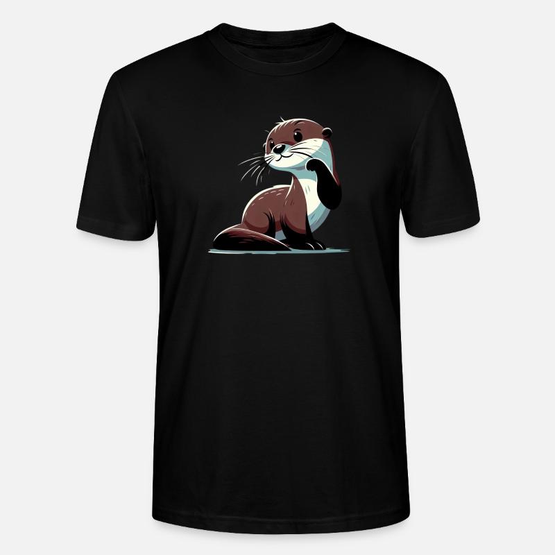 Odder - Stanley Stella CRAFTER unisex økologisk-T-shirt - sort