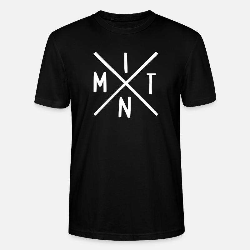 MENTHE - T-shirt bio CRAFTER Stanley Stella Unisexe - noir