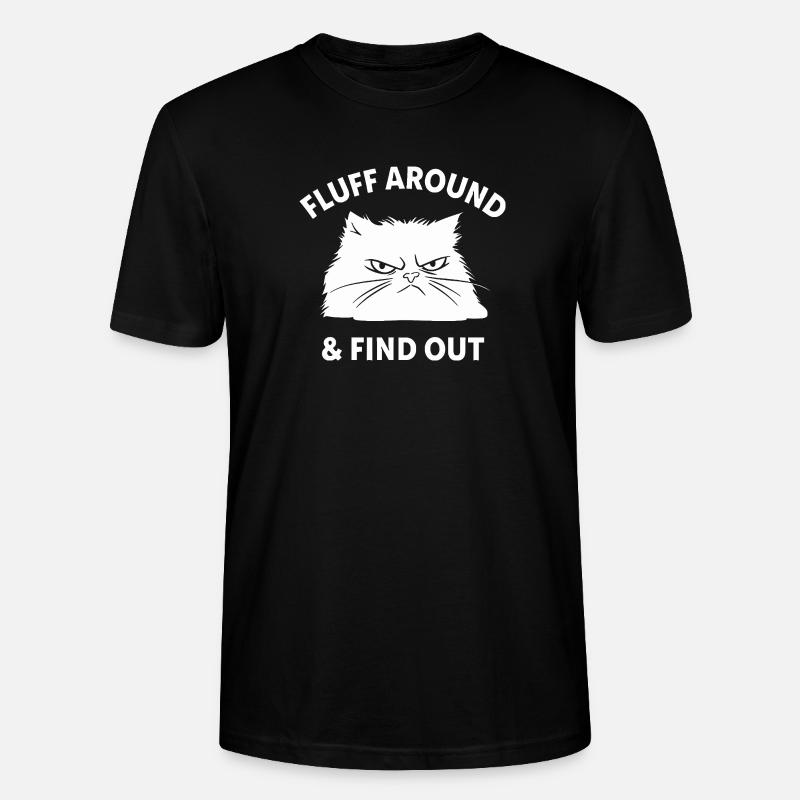 Fluff Around & Découvrez-le - T-shirt bio CRAFTER Stanley Stella Unisexe - noir