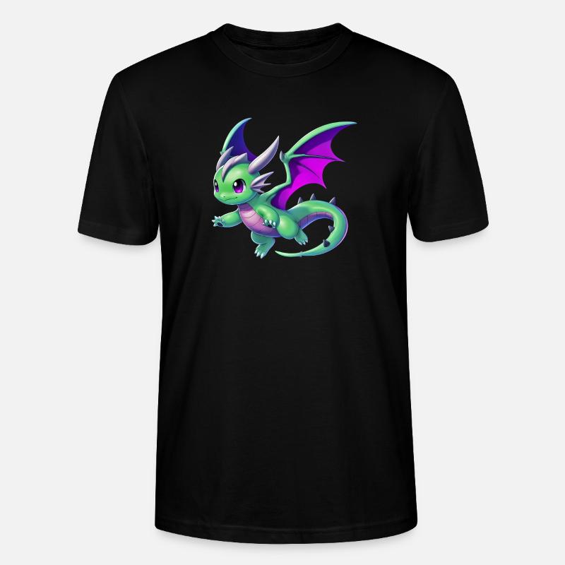 Dragon - T-shirt bio CRAFTER Stanley Stella Unisexe - noir