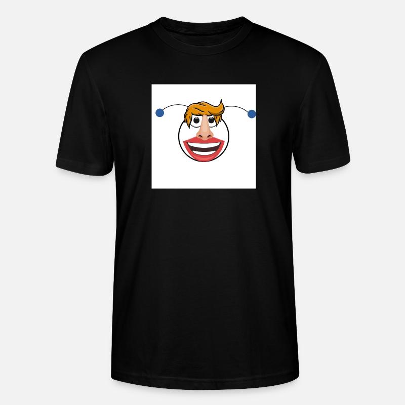 Le drôle de gars - T-shirt bio CRAFTER Stanley Stella Unisexe - noir