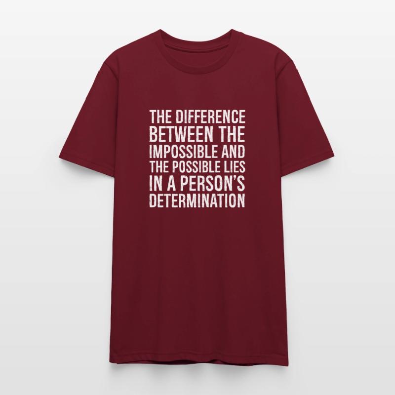 la différence entre l’impossible et le T-shirt bio CRAFTER Stanley Stella Unisexe
