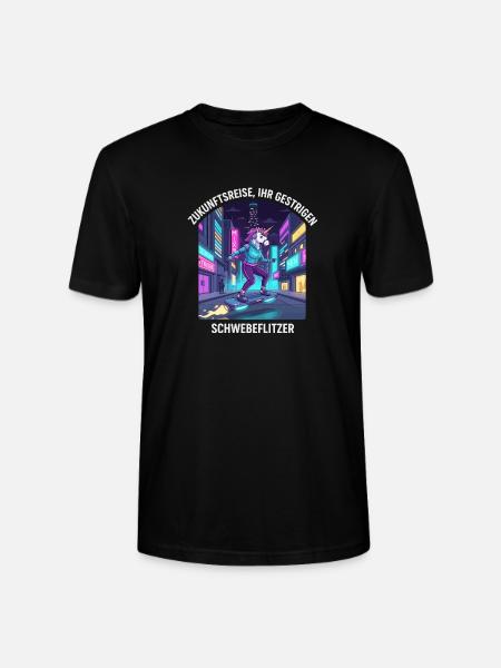 Zukunftseinhorn - Stanley/Stella Unisex Bio-T-Shirt CRAFTER - Schwarz