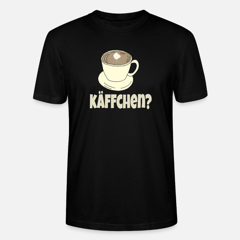 Tasse à café Kaeffchen - T-shirt bio CRAFTER Stanley Stella Unisexe - noir