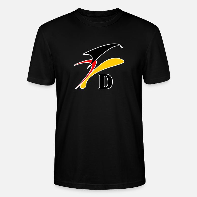 DL9 - Stanley/Stella Unisex Bio-T-Shirt CRAFTER - Schwarz