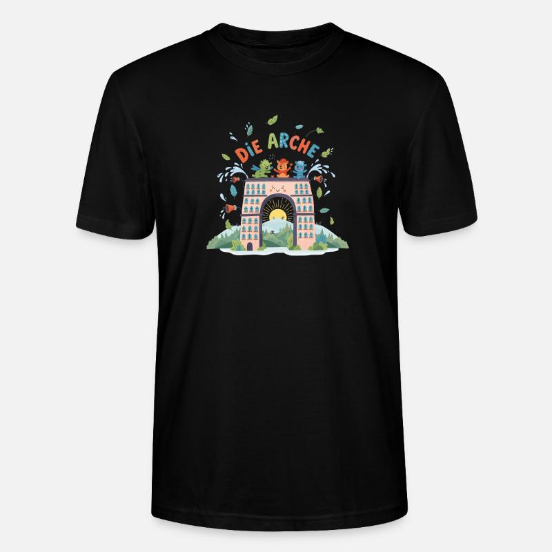 Die Arche der Freude - Stanley/Stella Unisex Bio-T-Shirt CRAFTER - Schwarz