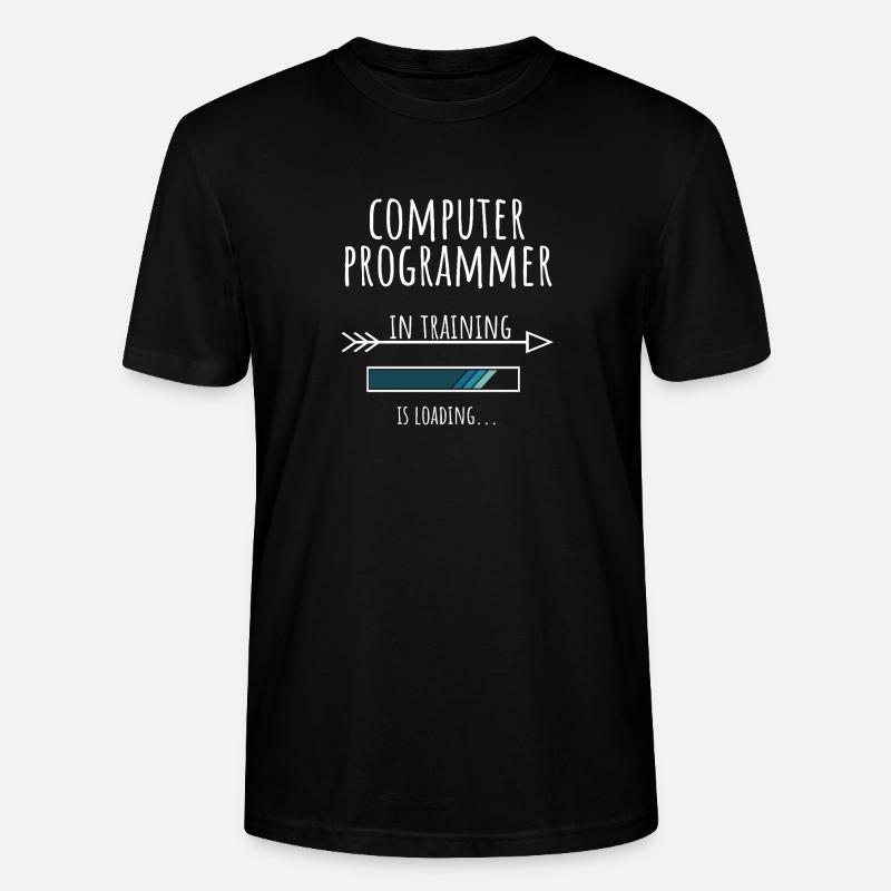 Geschenk Beruf Ausbildung Computerprogrammierer - Stanley/Stella Unisex Bio-T-Shirt CRAFTER - Schwarz