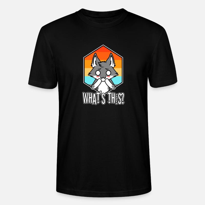OwO Qu’est-ce que c’est ? - T-shirt bio CRAFTER Stanley Stella Unisexe - noir