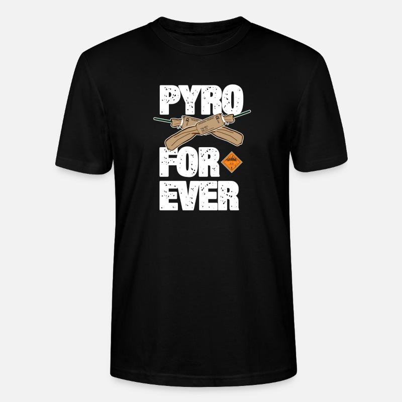 Pyro For Ever mit Trueno - Stanley/Stella Unisex Bio-T-Shirt CRAFTER - Schwarz