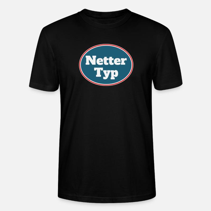 Netter Typ - Stanley/Stella Unisex Bio-T-Shirt CRAFTER - Schwarz
