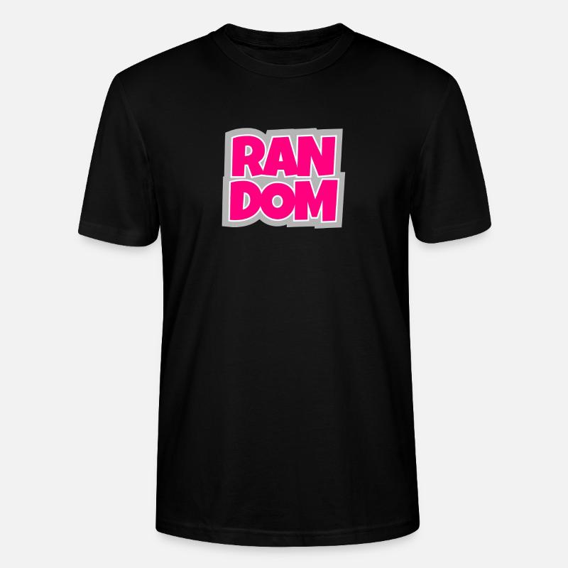 Random - chaotisch und absolut trendy. - Stanley/Stella Unisex Bio-T-Shirt CRAFTER - Schwarz