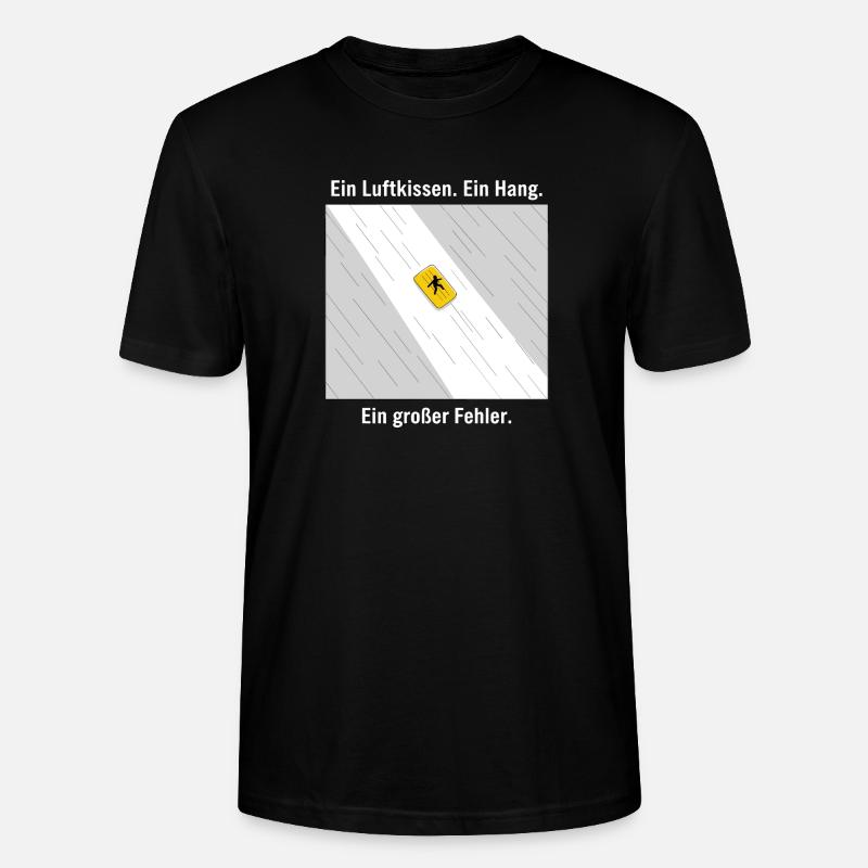 Ein großer Fehler - Stanley/Stella Unisex Bio-T-Shirt CRAFTER - Schwarz
