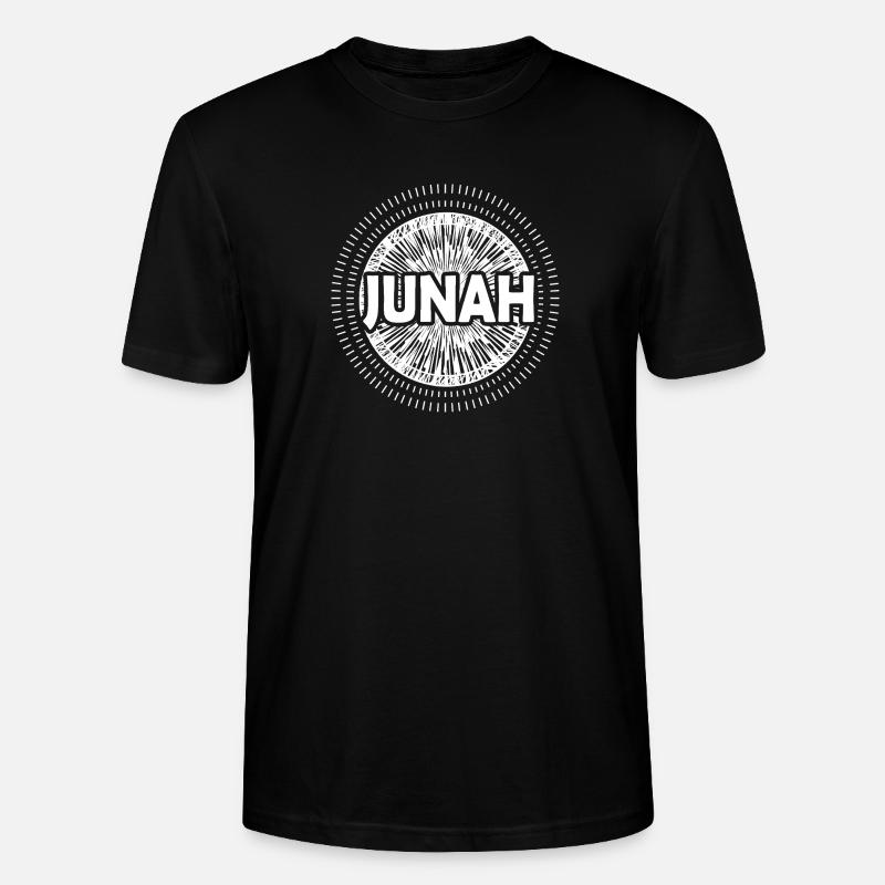 Junah as a gift idea - Stanley/Stella CRAFTER Unisex Organic T-Shirt - black